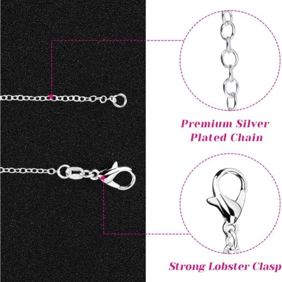 🔥Sale!🔥NEW 925 Silver Plated Rolo Cable Chain Link 18” Necklace - Picture 6 of 7